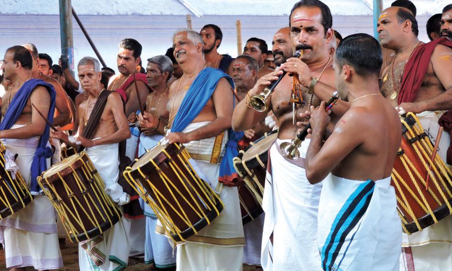 File photo of Melam led by Padmashri Peruvanam Kuttan Marar