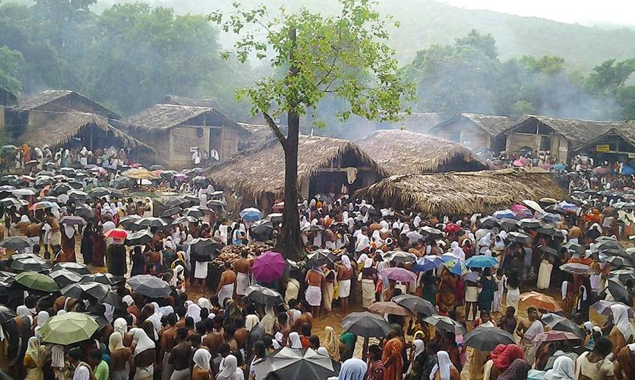 Akkare Kottiyur, during festival 