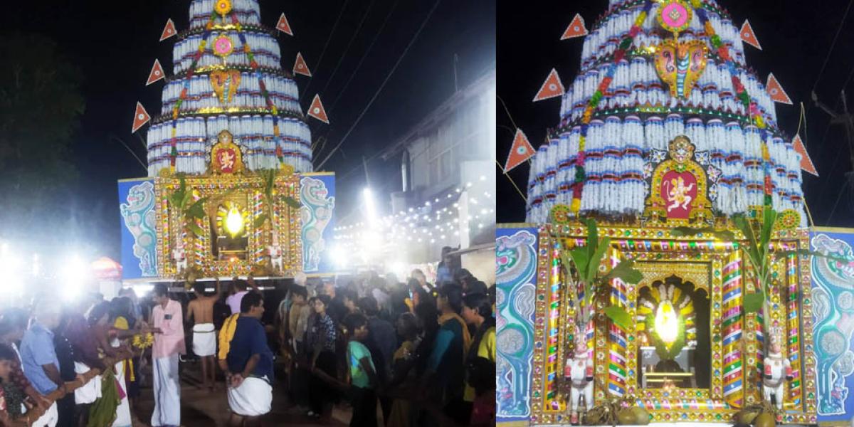 Radholsavam/ chariot festival at Elapully Agraharam